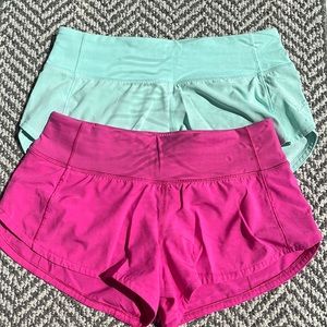 TWO Lulu Lemon Shorts